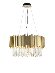 81091706 Nova Luce Baladona подвесная люстра с цилиндрическими плафонами из металла и стекла