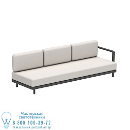 Alura Lounge three seater left armrest coated aluminium Royal Botania Alura комплект уличной мебели