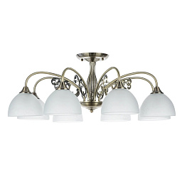 A3037PL-8AB Arte Lamp SPICA потолочная люстра с четырьмя плафонами из матового стекла