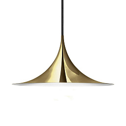 10015228 GUBI The Semi Collection Полуподвеска Ø 30 см, латунь