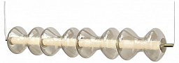 SL6136.223.01 ST-Luce SPINE подвесной светильник с горизонтальной композицией из стеклянных сегментов