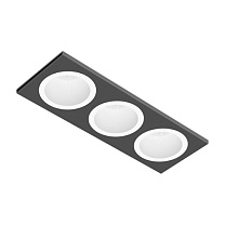 Потолочные светодиодные светильники Led technology CITY MINI 21.30 W 3FW белый + черный