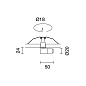 QI38 Palco Recessed iGuzzini Palco Framer Ø19 spotlight - recess - remote driver — фото 1