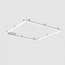 Alphabet of light PL square 180 Artemide Alphabet настенно-потолочный светильник крупного квадратного формата с рамочной подсветкой