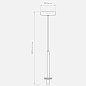 Подвесной светильник Astro Lighting Tacoma Pendant полированный хром — фото 11