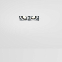 Mini-Multiple Recessed Trimless Adjustable GU10 2x DE