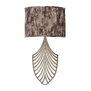 Plume Wall Light Antiqued Brass Porta Romana