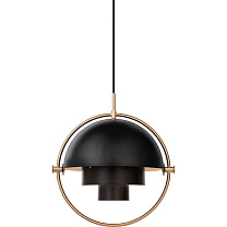 Multi-lite - suspension - L/Laiton et noir