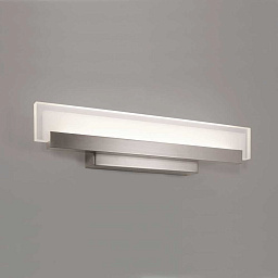 A362510NS ACB Iluminacion Electra настенный светильник прямоугольной формы, корпус сатинированный никель, встроенный светодиод