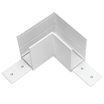 Соединитель PRO L-образный горизонтальный Teta 505126-ALU