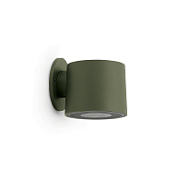 Уличный настенный светильник Lombardo Clic Wall, 5 Вт, зеленый RAL 6003