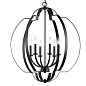 Voleta 27.75" 6 Light Foyer Chandelier Black подвесной светильник 42139BK Kichler — фото 1