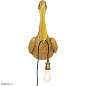 53711 Настенный светильник Animal Spoonbill Gold 29x62cm Kare Design