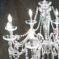 Kolarz CONTARINI CRYSTAL 1299.88.5.SpT люстра хром ø85cm высота 76cm мин. высота 99cm макс. высота 144cm 8 ламп e14 — фото 2