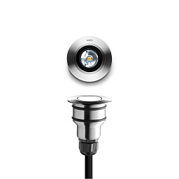 S.3312 Simes Nanoled Stainless Steel грунтовый проходной светильник