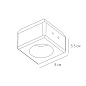 Точечный встраиваемый светильник Arte Lamp INVISIBLE A9286PL-1WH — фото 2
