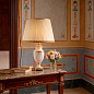 Настольная лампа Villari Napoleon II Napoleon ll малая - Белый и Золотой — фото 1