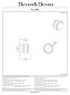 Настенно-потолочный светильник Allure 102 Devon&Devon, хром ALLURE102CR — фото 3