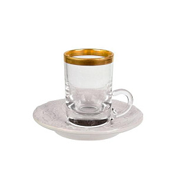 8004638-702 Villari Taormina чашка с блюдцем арабского типа