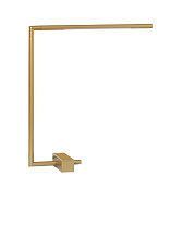 Brass Gold Metal & Acrylic LED 5 Watt 220-240 Volt 377Lm 3000K IP20 L: 36.5 W: 12 H: 40 cm