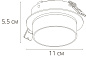 A2264PL-1BK Arte Lamp Imai точечный встраиваемый светильник GX53 15W — фото 2
