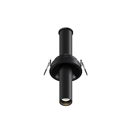 C140RS-L200-7W3K-B Maytoni Focus встраиваемый потолочный спот черного цвета