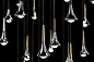 Rain Chrome/Gold Pendant подвесной светильник Studio Italia Design 156004