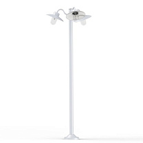 Belcour N° 6; Clear glass E27 60W; White