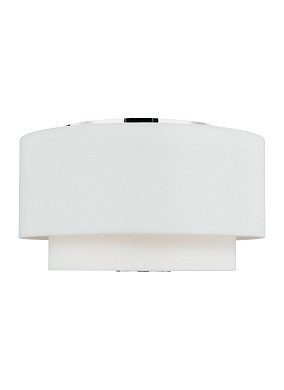 Потолочный светильник Visual Comfort Sawyer, никель KSF1043PN