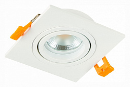 ST251.508.01 ST-Luce St251 точечный потолочный светильник с квадратной белой рамкой