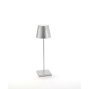 POLDINA - Lampe de table nomade/Argent