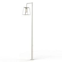 Lampiok 4 N° 4; Satin-finish cylindrical Built-in LED 3000°K warm white 36W; Pure white