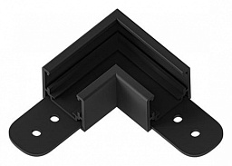 A740606 Arte Lamp Optima track 48V соединитель угловой L-образный черного цвета для накладных магнитных треков