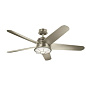 54" Daya Fan Brushed Nickel люстра-вентилятор 310072NI Kichler — фото 2