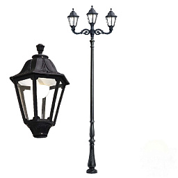 Парковый фонарь Fumagalli HOREB ADAM/NOEMI 2L+1