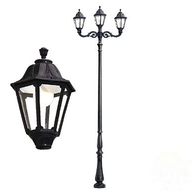 Парковый фонарь Fumagalli HOREB ADAM/NOEMI 2L+1