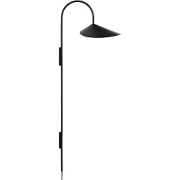1104266355 Ferm Living Arum высокий настенный светильник с поворотным кронштейном и металлическим абажуром
