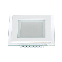 014934 Arlight Lt glass встраиваемая потолочная светодиодная панель квадратной формы с матовым рассеивателем
