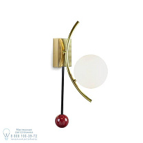 brass / black / wine
