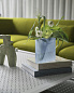 45005 Muuto Ridge Ваза матовое стекло 16,5 см, светло-голубая — фото 7