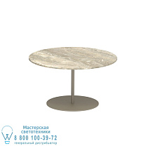 СТОЛИК BUTLER Ø75CM H40CM ПЕСОЧНО-КЕРАМИЧЕСКИЙ ТРАВЕРТИНО Royal Botania