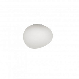 FN1680152_10 Foscarini Gregg настенный светильник с овальным плафоном из сатинированного белого стекла