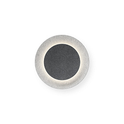 547671/14 Vibia Puck настенный светильник серого и зеленого оттенков с тканевой поверхностью