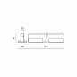 Continuous line грунтовый светильник Simes