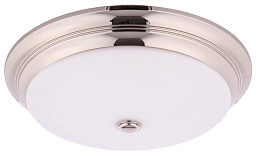 BEL-PL-3(BN) Kutek Bellagio трёхламповый потолочный светильник с плоским матовым плафоном