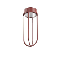 Flos In Vitro потолочный светильник цилиндрической формы оранжевого цвета