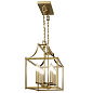 Morrigan 40" 8 Light Linear Chandelier Natural Brass люстра 42497NBR Kichler — фото 3