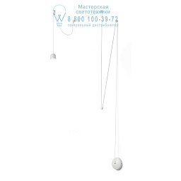 196794 Ideal lux Tall подвесной светильник с миниатюрным плафоном на длинном тросе
