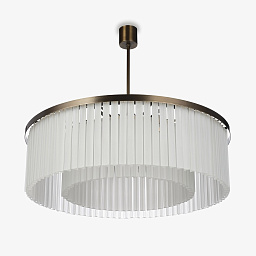 Потолочный светильник Large Double Drum Chandelier Bella Figura CL443-LA