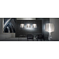 Slamp Aria Маленькая подвесная лампа ARISS00GLD01T00E27EU — фото 3